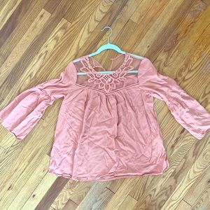 Pinkblush Maternity light pink blouse